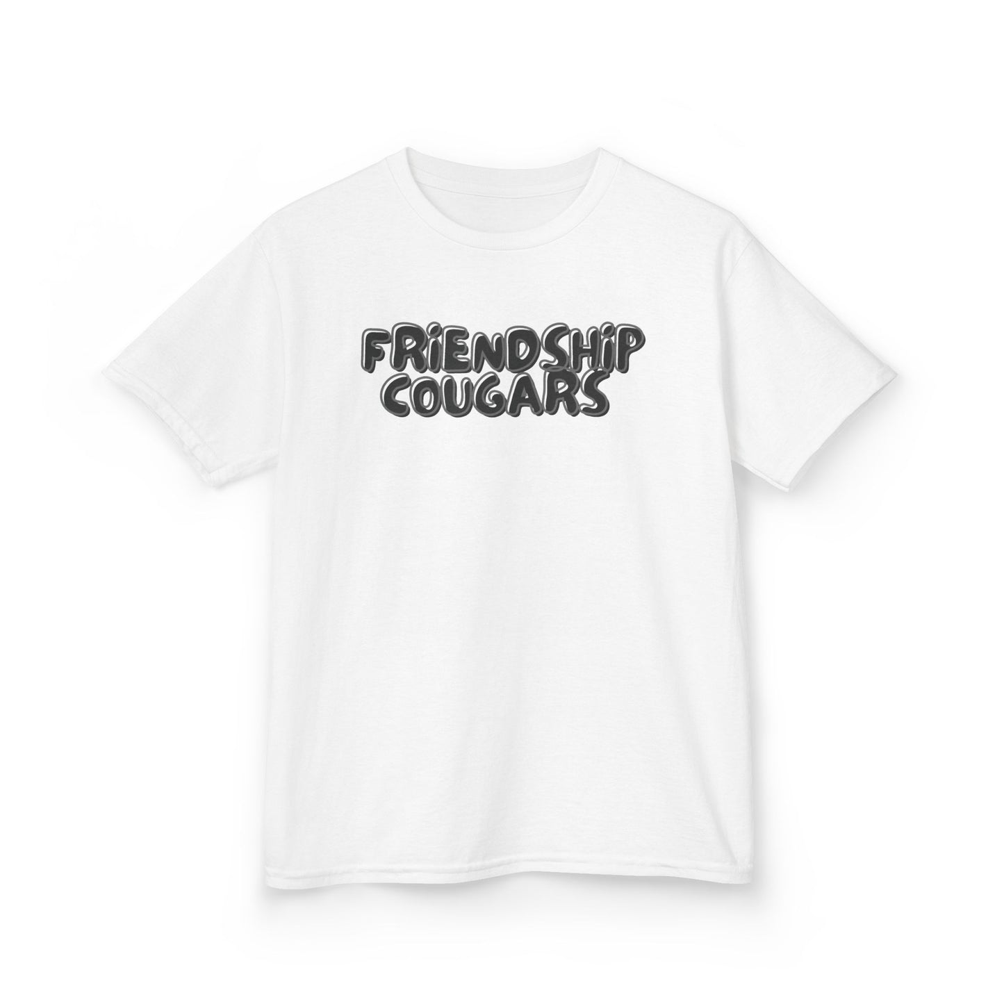 Kids Tee — "Friendship Cougars" Graphic Youth T‑Shirt