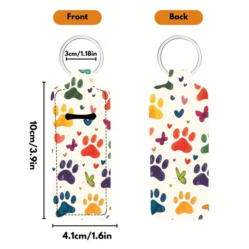 Lip Balm Holder Keychain