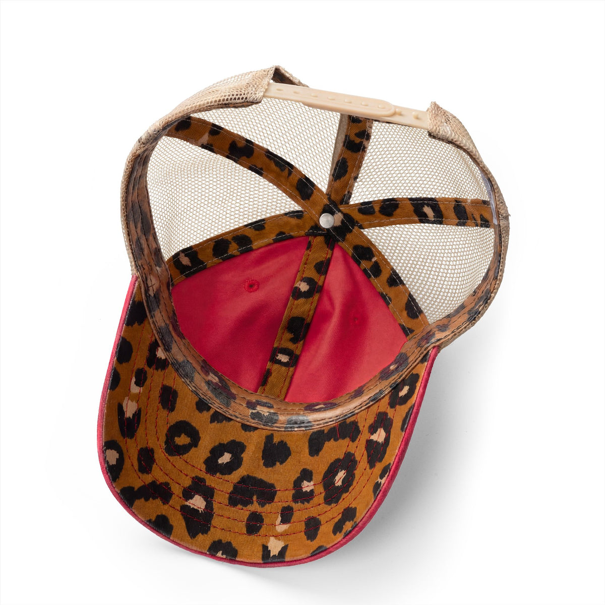 Women's Embroidered Washed Mesh-Back Cap