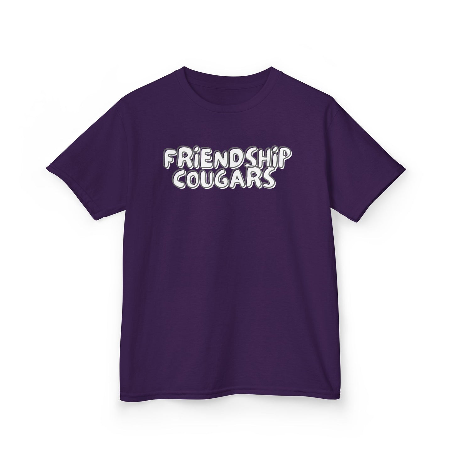 Kids Tee — "Friendship Cougars" Graphic Youth T‑Shirt