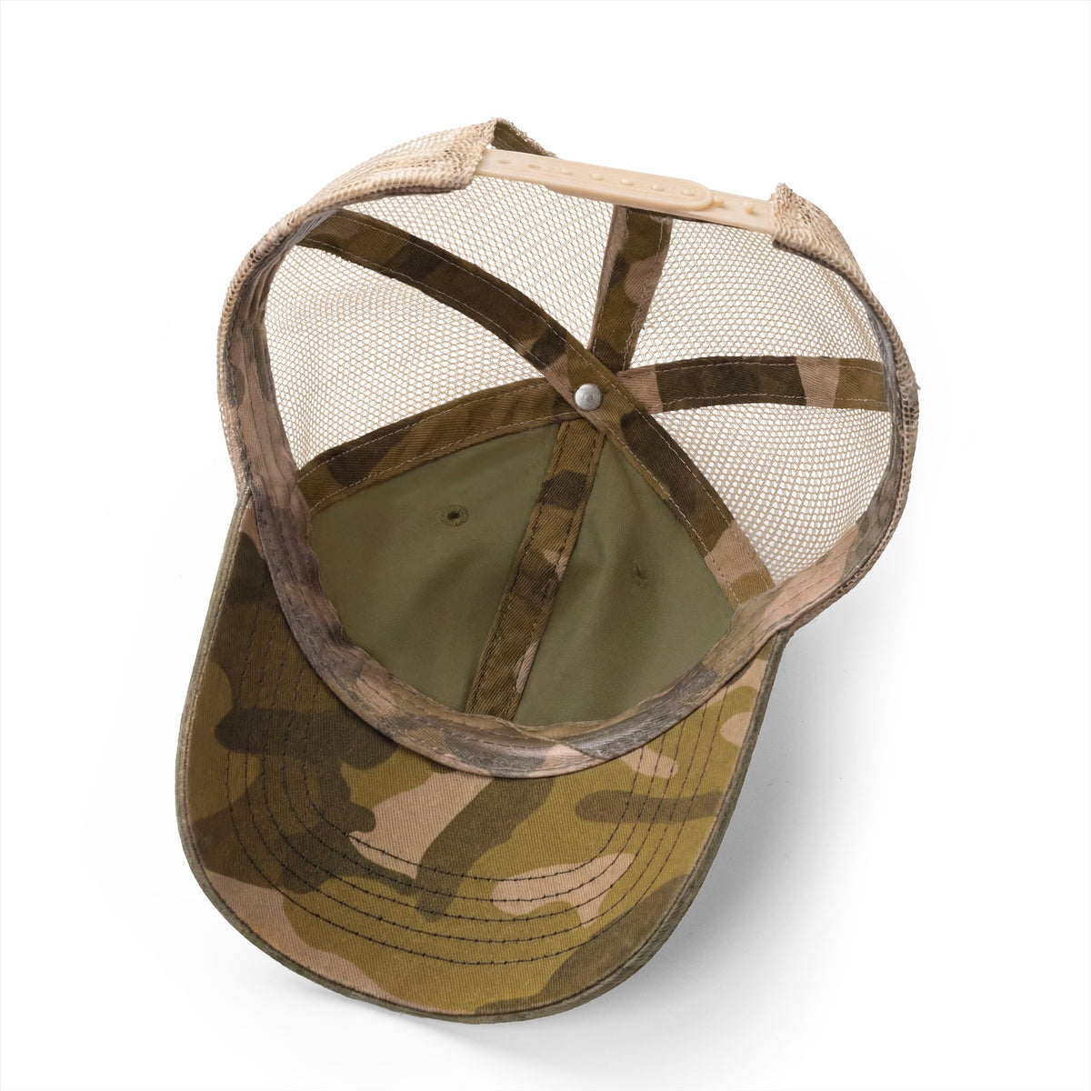 Women's Embroidered Washed Mesh-Back Cap (Dark)