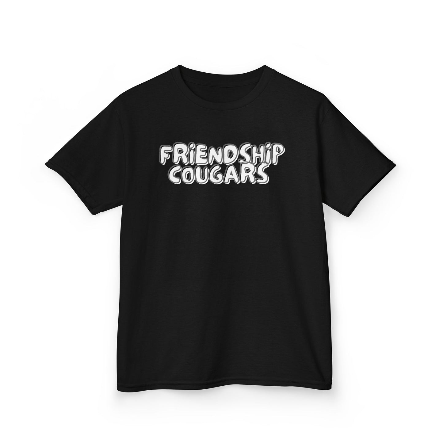 Kids Tee — "Friendship Cougars" Graphic Youth T‑Shirt