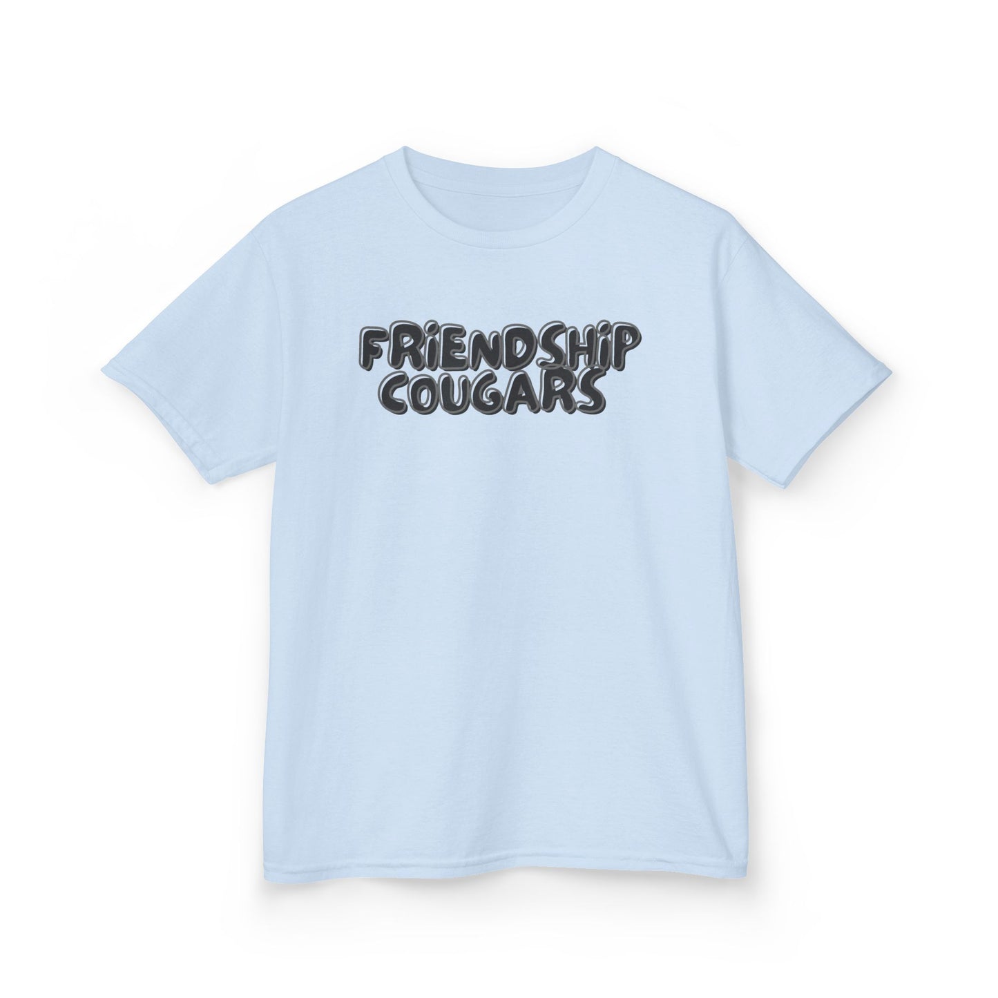 Kids Tee — "Friendship Cougars" Graphic Youth T‑Shirt