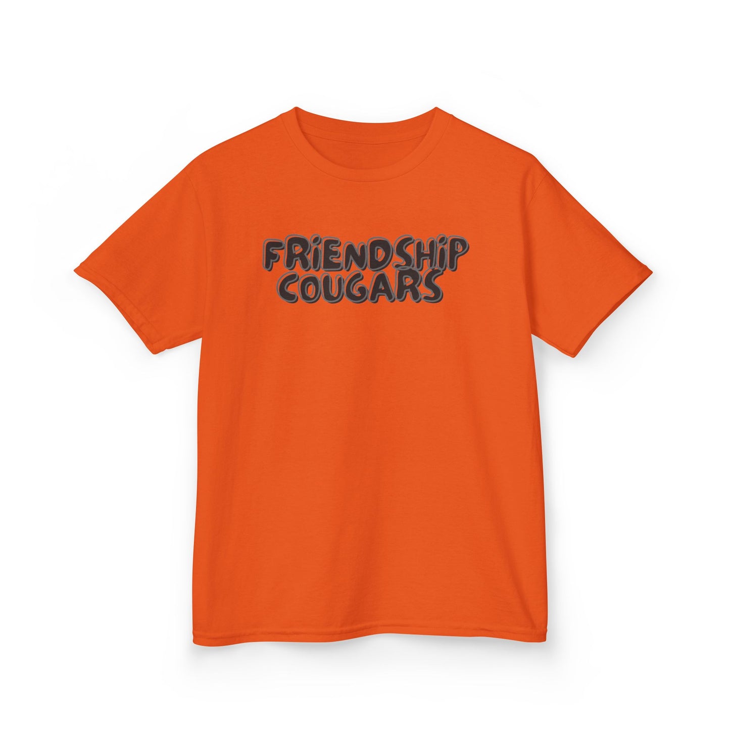Kids Tee — "Friendship Cougars" Graphic Youth T‑Shirt