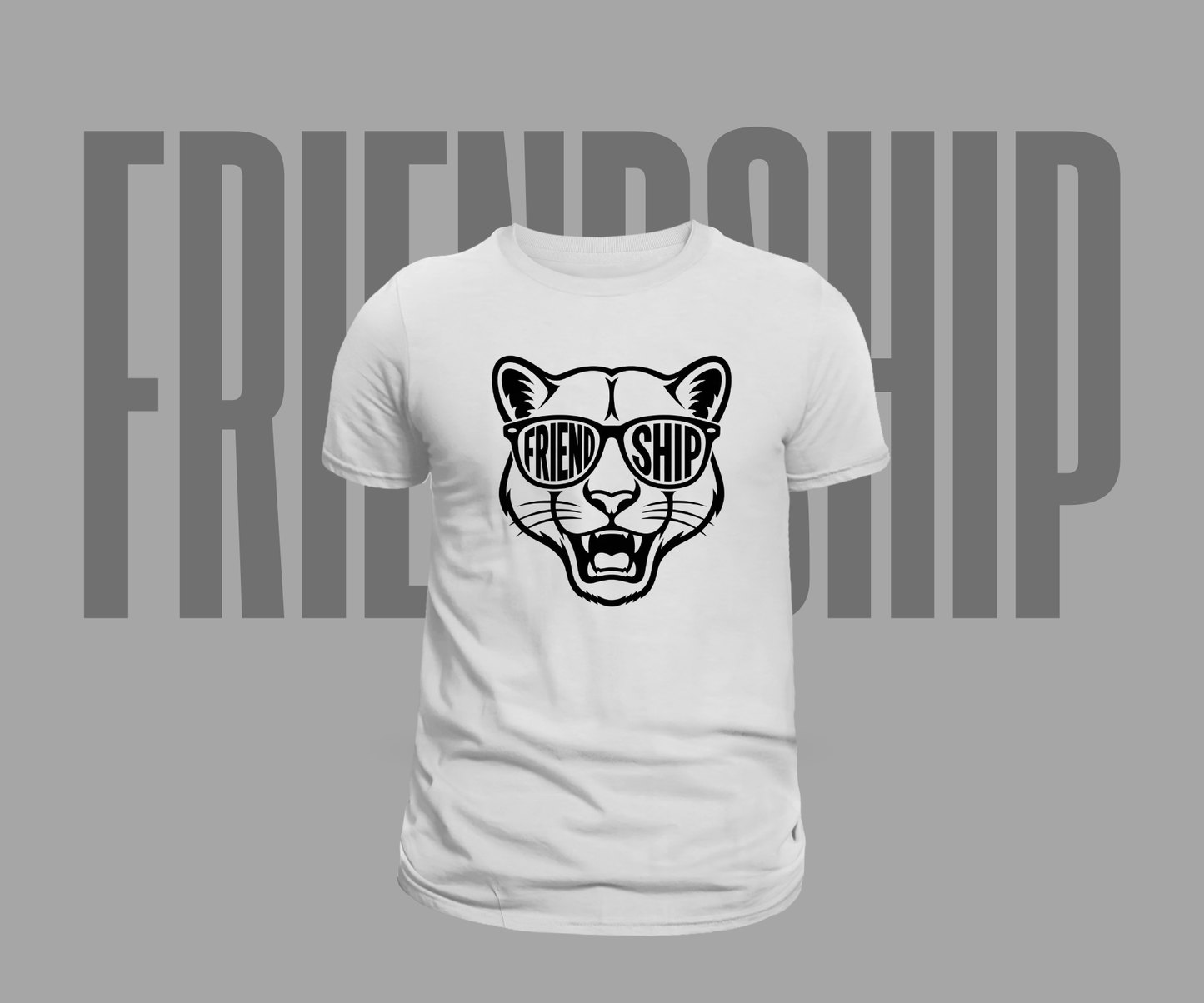 Adult Cougar Shades Tee
