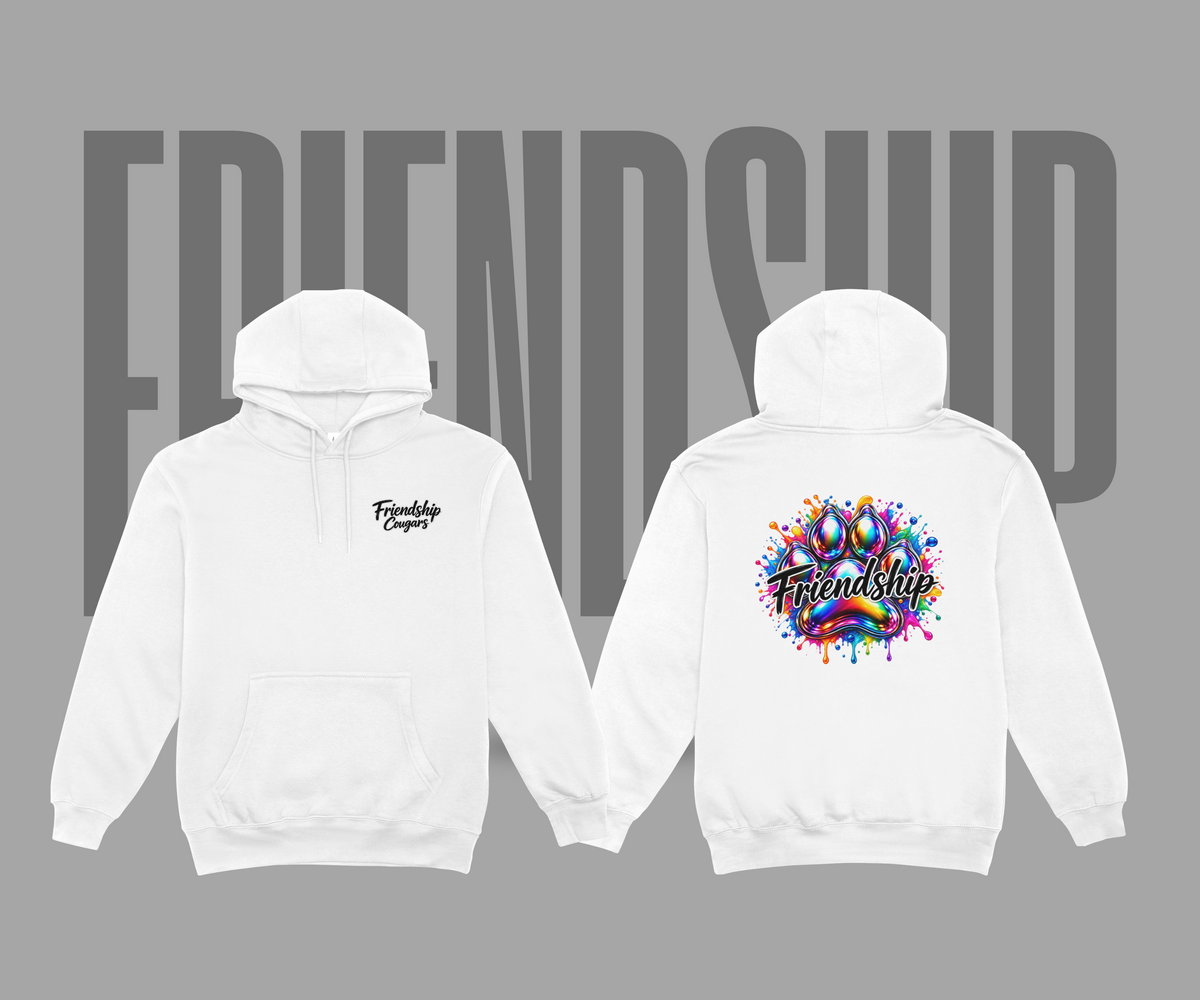 Adult Rainbow Explosion Hoodie
