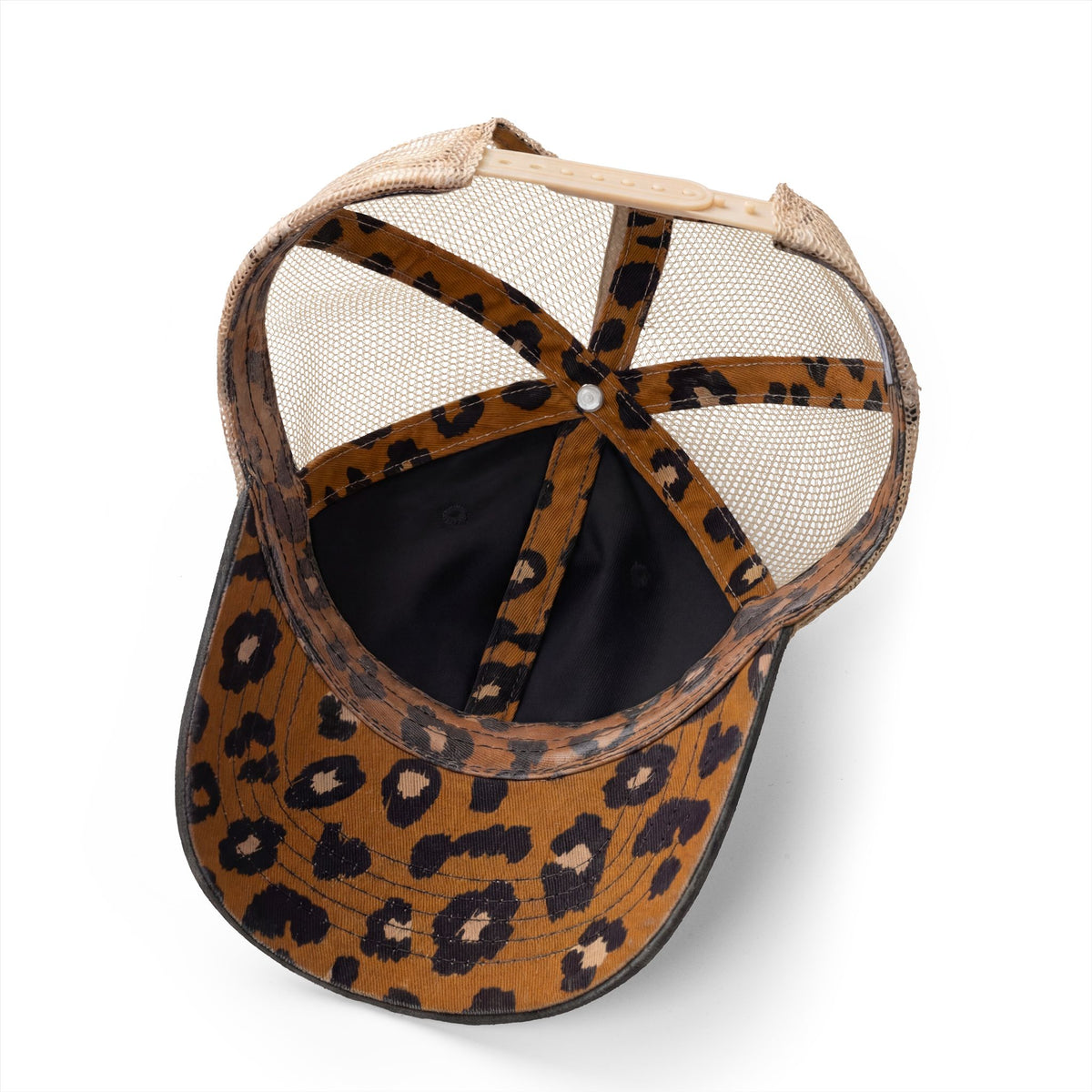Women's Embroidered Washed Mesh-Back Cap (Dark)