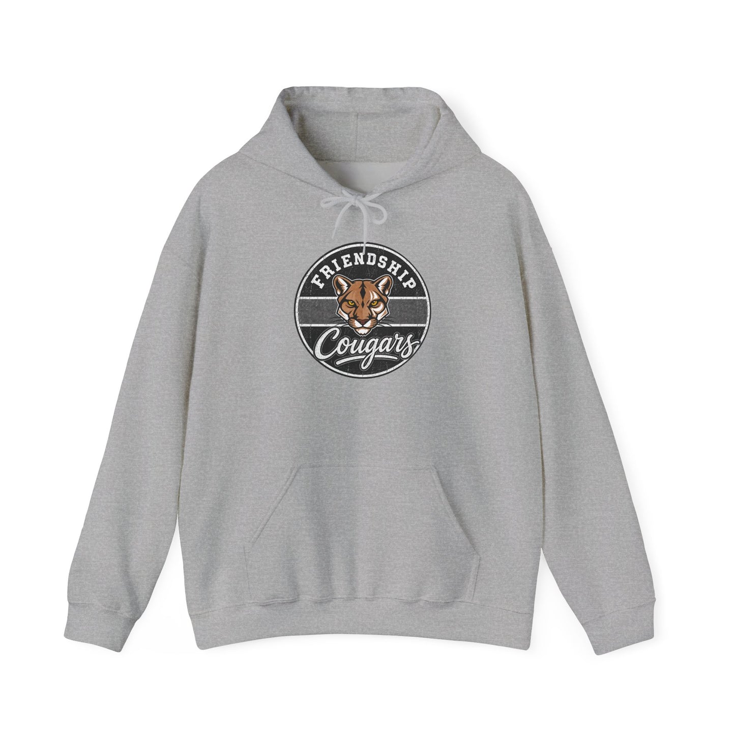 Adult Vintage Cougar Hoodie