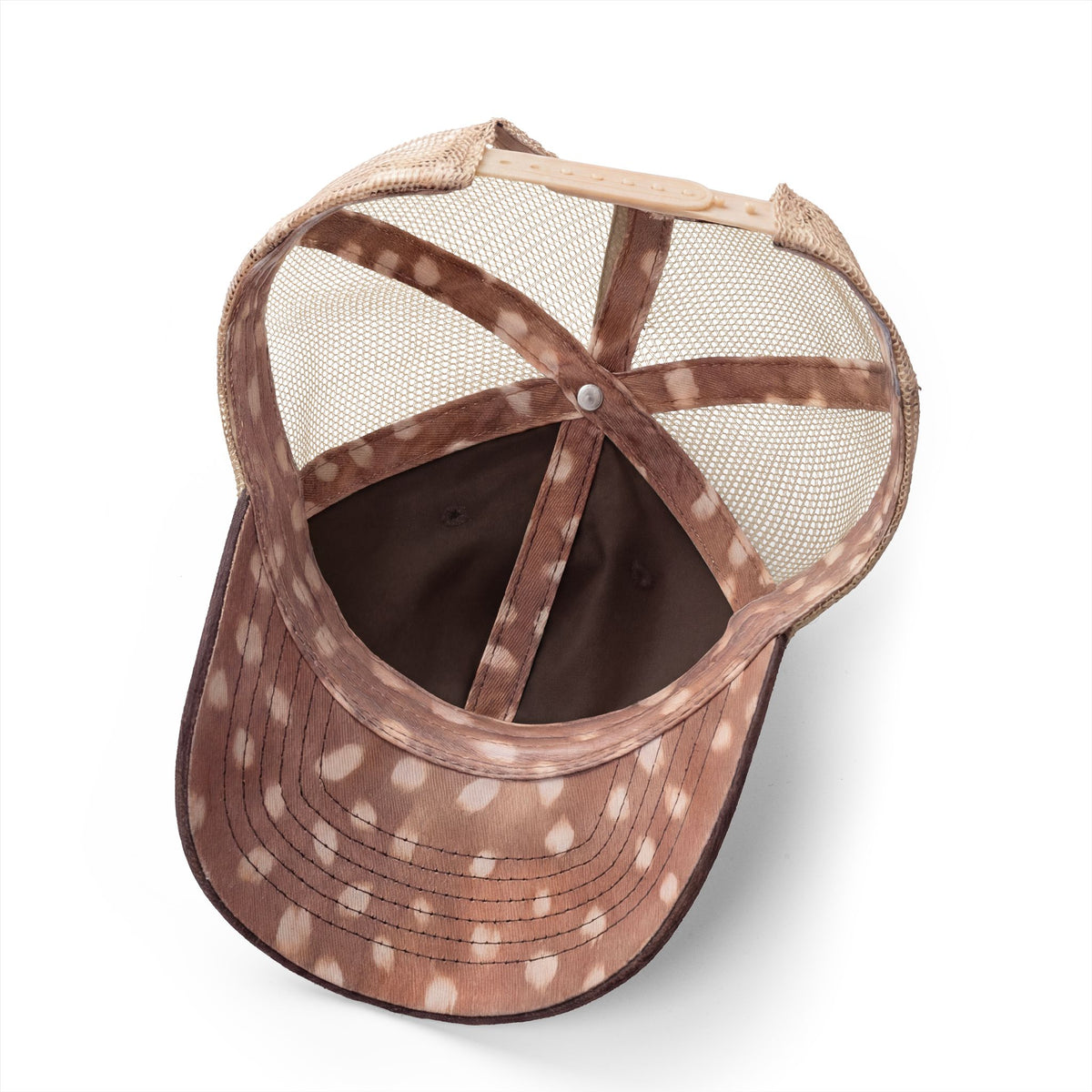Women's Embroidered Washed Mesh-Back Cap (Dark)