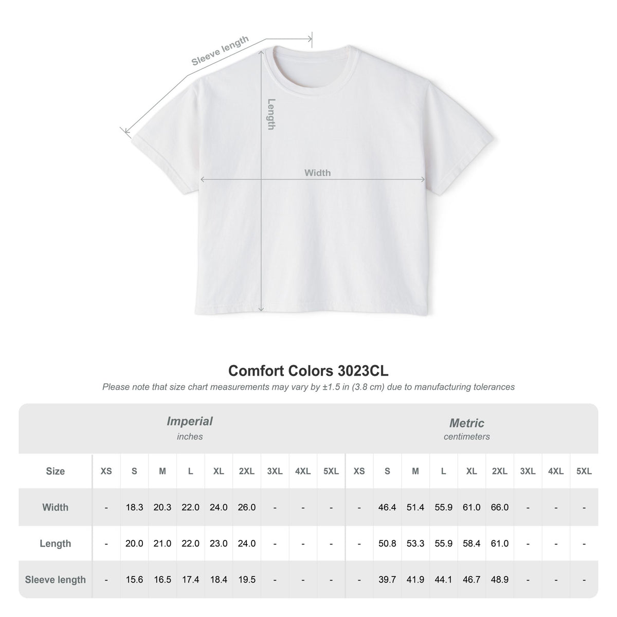 Women's Oversized Boxy Tee