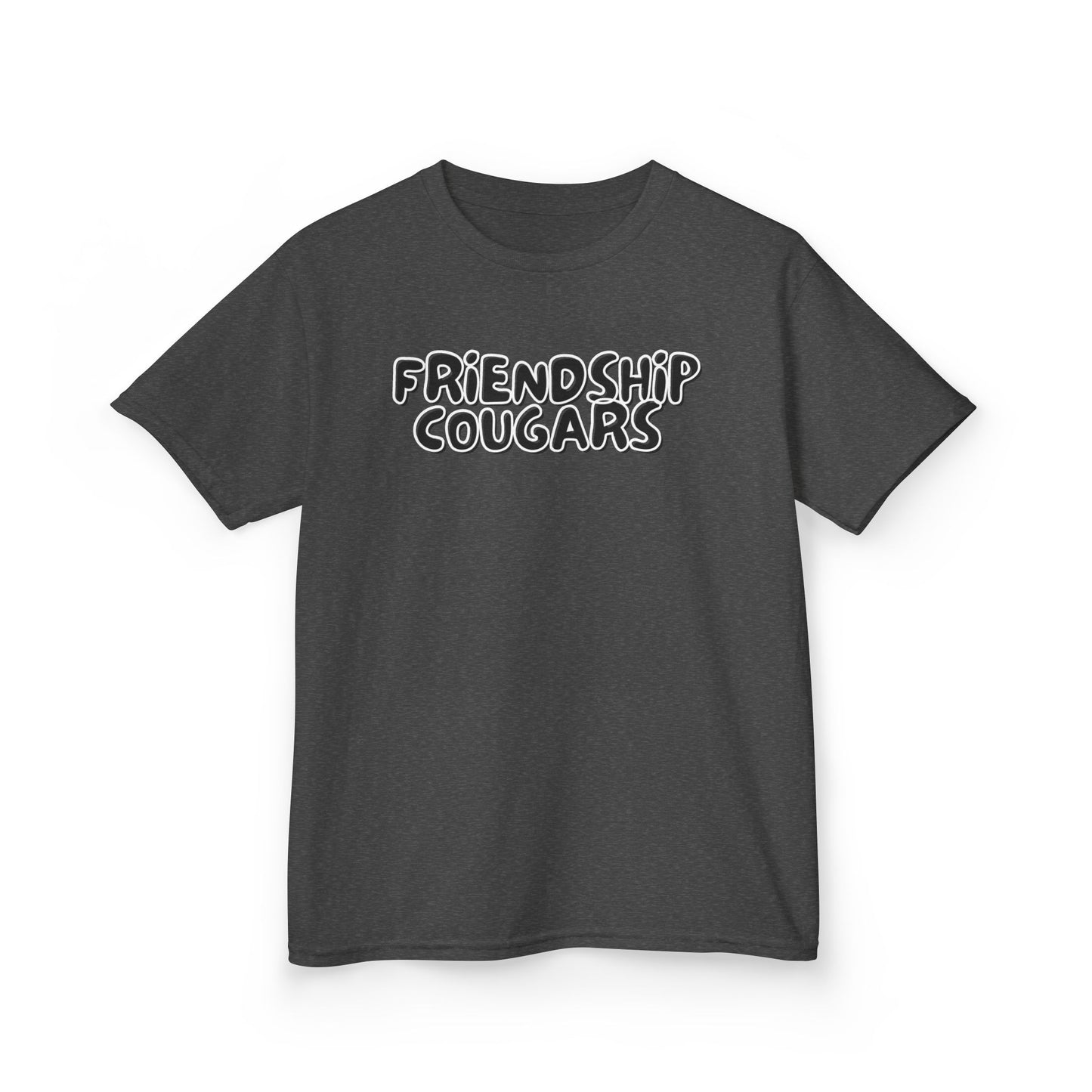 Kids Tee — "Friendship Cougars" Graphic Youth T‑Shirt