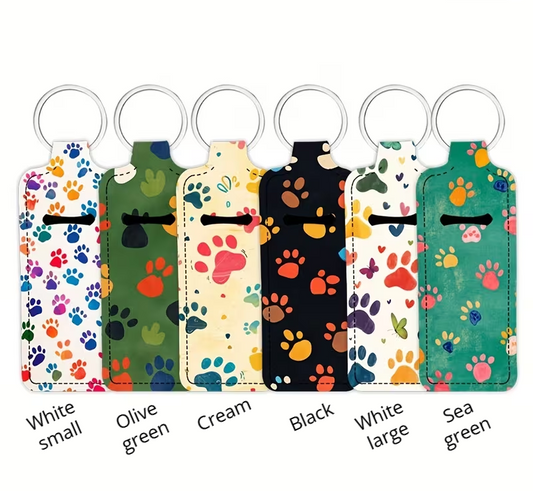 Lip Balm Holder Keychain
